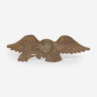 A carved American Eagle late 19th/20th century