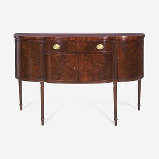 A Federal carved mahogany sideboard Attributed to Henry Connelly (1770-1826), Philadelphia, PA, circa 1805