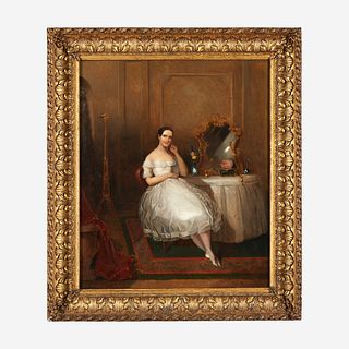 American School 19th century Portrait of Ballerina Fanny Elssler (1810-1884)