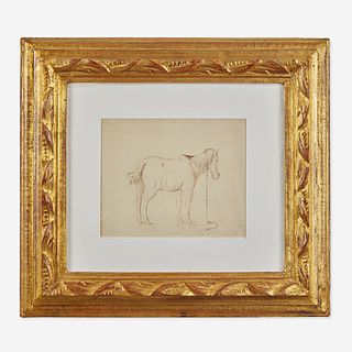 William Tylee Ranney (1813-1857) Four Works: Studies of Animals and Hunt Scenes
