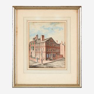 Charles H. Wells (1832-1884) A Philadelphia Corner House