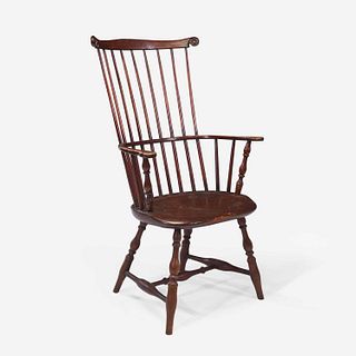 A comb-back Windsor armchair Samuel J. Tucke (active 1790-1805), Boston, MA, circa 1790