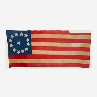 A 13-Star American National Flag circa 1870