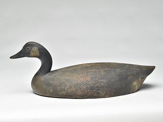 Hollow carved Canada goose, John Ralph Wells, Toronto, Ontario, last quarter 19th century.