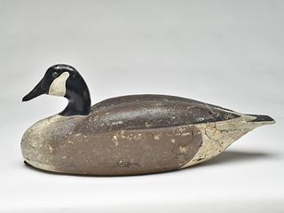 Rare cork body Canada goose, Charles E. 'Shang" Wheeler, Stratford, Connecticut.