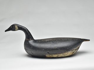 Very rare Canada goose, Cassius Smith, Milford, Connecticut, last quarter 19th century.