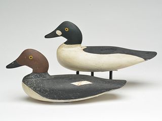 Pair of goldeneye, Leigh Witherspoon, Vinalhaven, Maine.