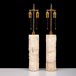 Pair of Lamps, Manner of Frank Lloyd Wright
