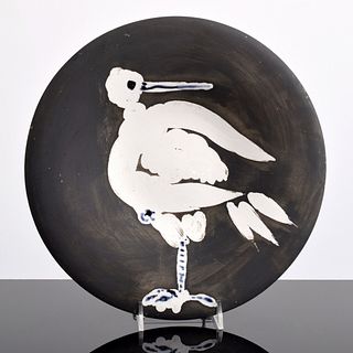 Pablo Picasso "Oiseau" Plate, Madoura (A.R. 482)