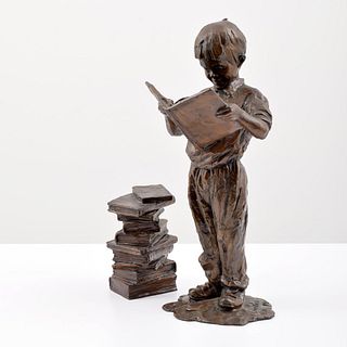 Gary Lee Price Bronze Sculpture in 2 Parts