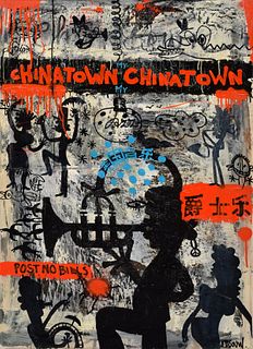 John van Orsouw "Chinatown" Painting