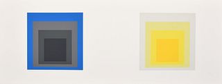 Josef Albers "Formulation: Articulation" Screenprint
