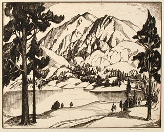 Gene Kloss, Sierra Lake, 1930