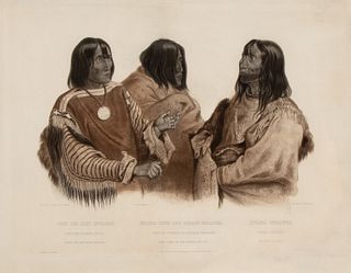 Karl Bodmer, Chief of the Blood-Indians... ca. 1839-1943