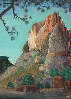 Helmuth Naumer, Frijoles Canyon