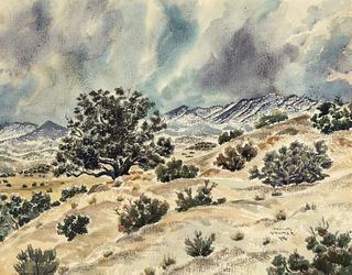 Helmuth Naumer, New Mexico Landscape