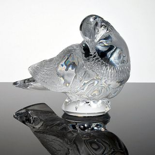 Lalique "Bruges Pigeon" Figurine/Sculpture