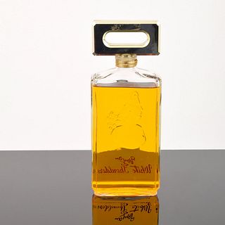 Large Evyan "White Shoulders" Factice/Display Perfume Bottle