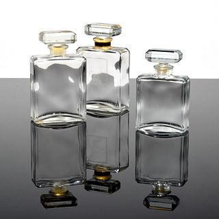 3 Chanel Perfume Bottles
