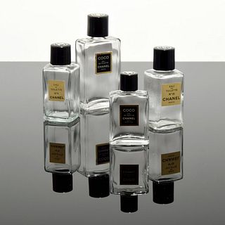 4 Chanel Perfume Bottles