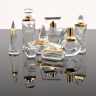 8 Perfume Bottles; Christin Dior, Hermes, Guy Laroche...