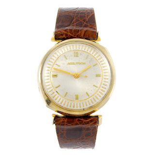BULOVA - a gentleman's Accutron wrist watch. Yellow metal case, stamped 14K. Numbered C71231 M0. Sig