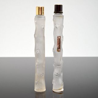 2 Lalique for Lancome "Magie" Perfume Vials