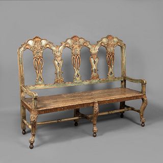 Spanish Colonial, Peru, Banco Bench, Early 18th Century
