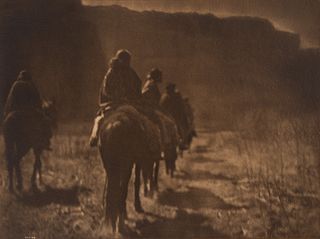 Edward S. Curtis, The Vanishing Race - Navaho, 1904