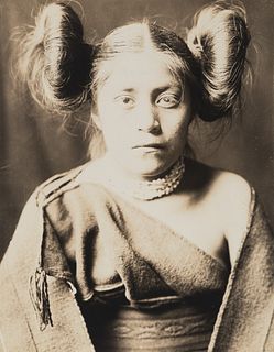 Edward S. Curtis, A Tewa Girl, 1906