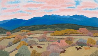 Barbara Latham, Fall Landscape