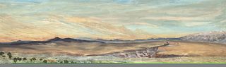 Helen Greene Blumenschein, Taos Panorama, 1963