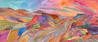 Fran Larsen, Untitled (New Mexico Landscape)
