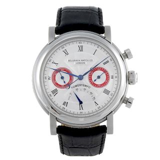 BELGRAVIA WATCH CO. - a limited edition gentleman's Power Tempo chronograph wrist watch. Number 175/