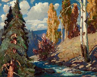 Fremont Ellis, Untitled (New Mexico Landscape)