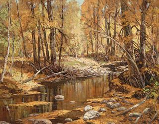 Paul Salisbury, Untitled (Autumn Landscape)