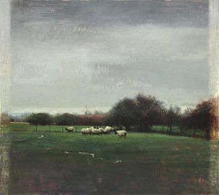 Michael Workman, Untitled (Sheep Grazing)