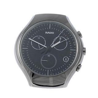 RADO - a gentleman's Jubile chronograph bracelet watch. Ceramic case with plastic case back. Referen