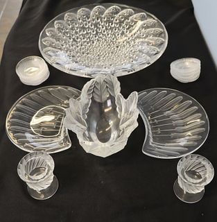 Grouping of Lalique.