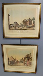 Two (2) Currier & Ives Restrike 1902 Prints