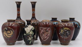 (8) Pieces of Japanese Cloisonne.