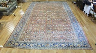 Large, Antique & Finely Hand Woven Roomsize Carpet