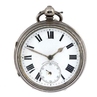 A group of six silver pocket watches. All recommended for spare or repair purposes only. <br><br>Due