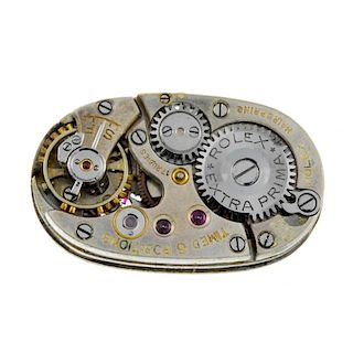 ROLEX - a lady's Extra Prima movement. Recommended for spares or repairs purposes only. <br><br>