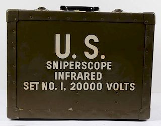 US Infrared Sniperscope Set No. 1 for the M-1 Carbine 