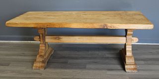 Antique French Farmhouse / Harvest Table.
