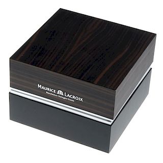MAURICE LACROIX - a pair of complete watch boxes. <br><br>