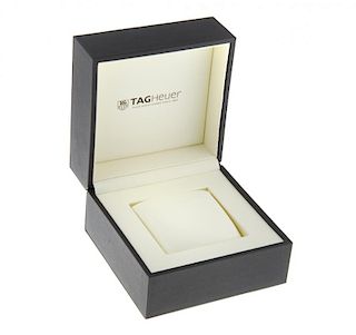 TAG HEUER - a complete watch box. <br><br>