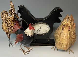 Four Metal and Rush Chickens