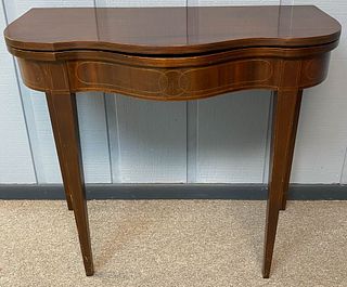 Federal Style Card Table